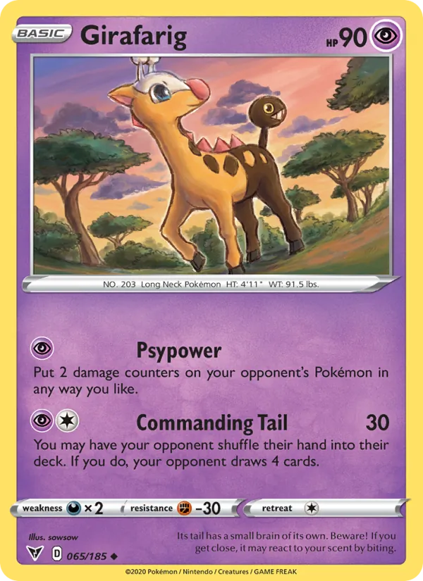 Girafarig #65/185