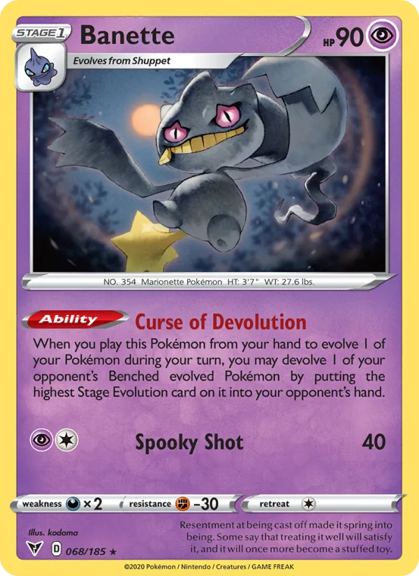 Banette #68/185