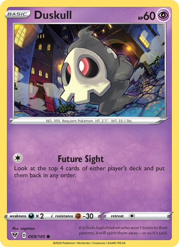 Duskull #69/185