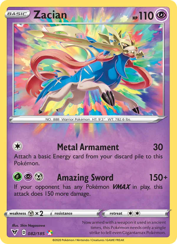 Zacian #82/185