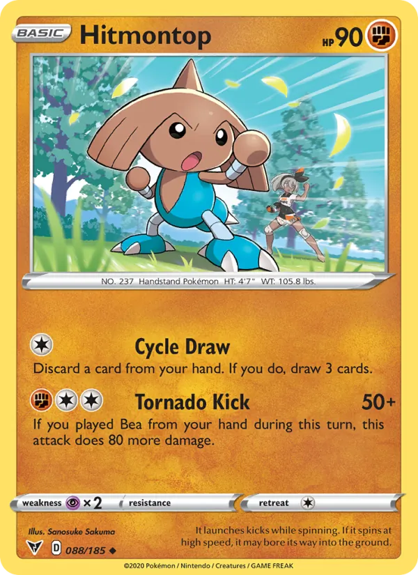 Hitmontop #88/185