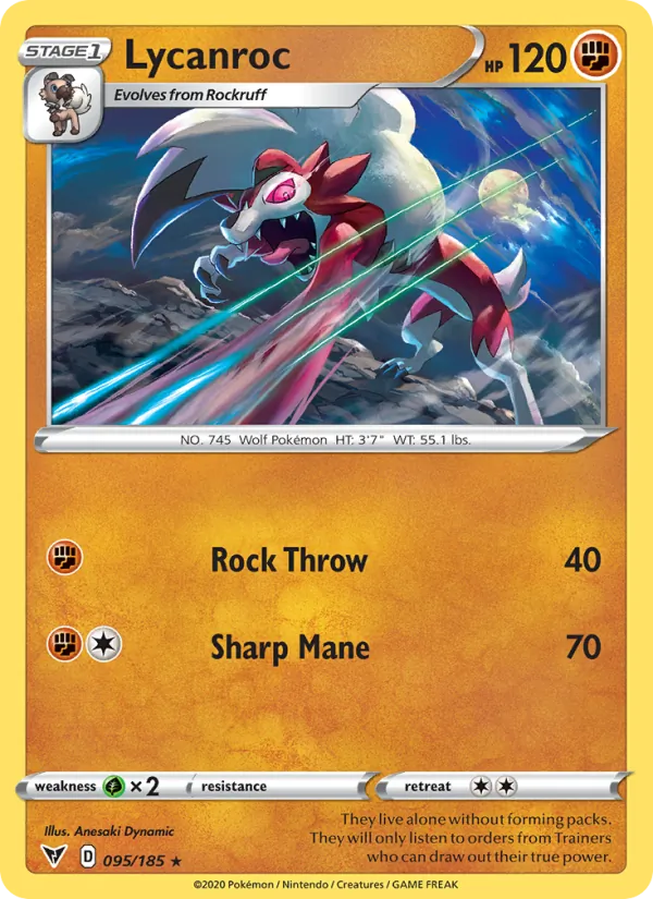 Lycanroc #95/185