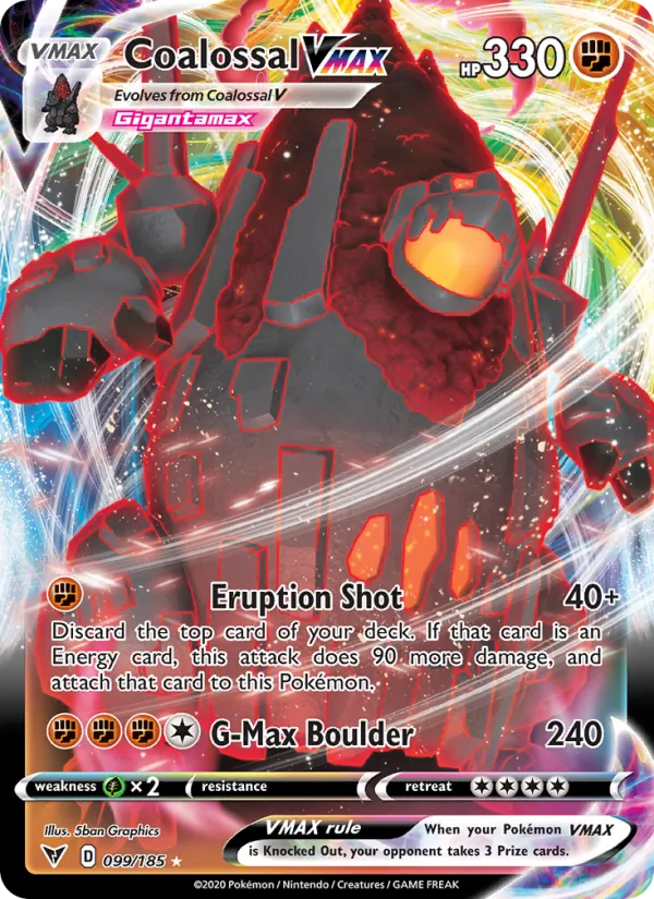 Coalossal VMAX #99/185