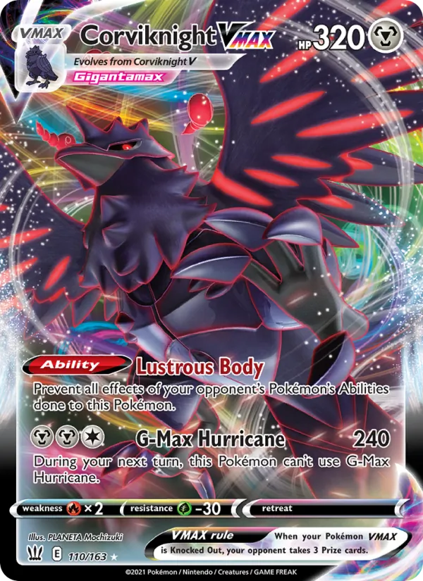 Corviknight VMAX #110/163