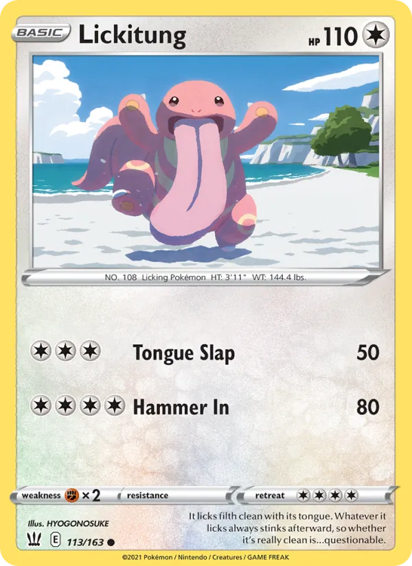 Lickitung #113/163