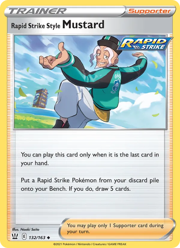 Rapid Strike Style Mustard #132/163