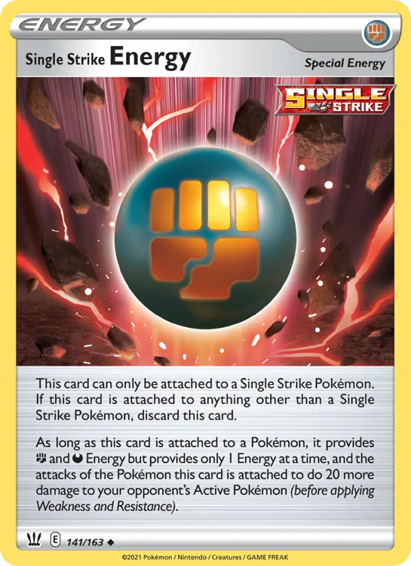 Single Strike Energy #141/163