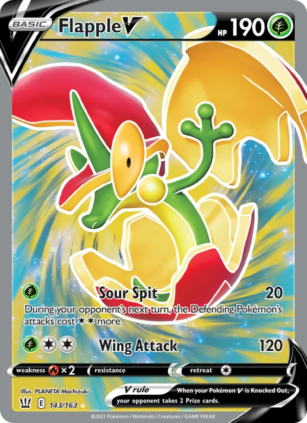 Flapple V #143/163