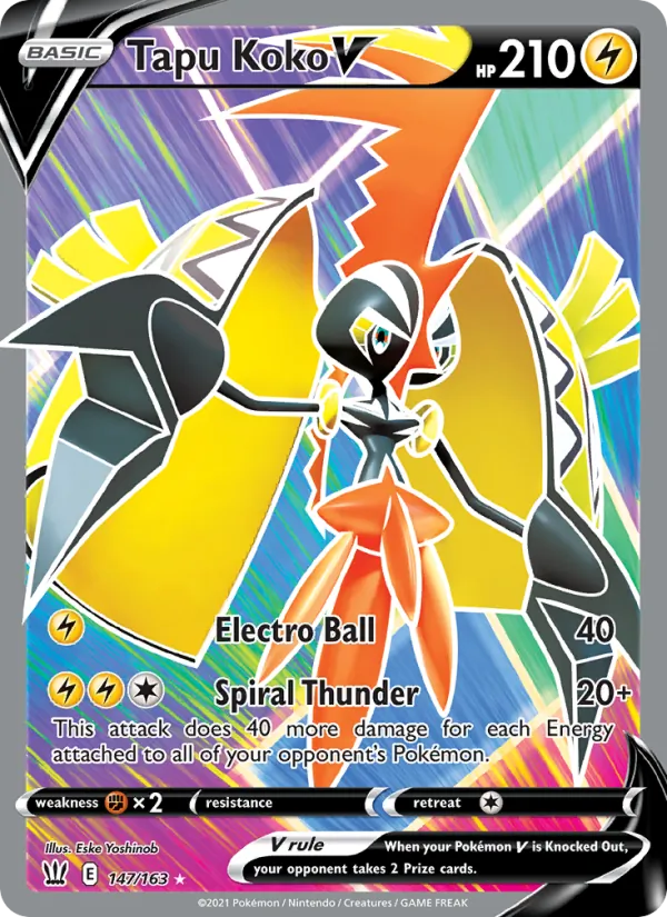 Tapu Koko V #147/163