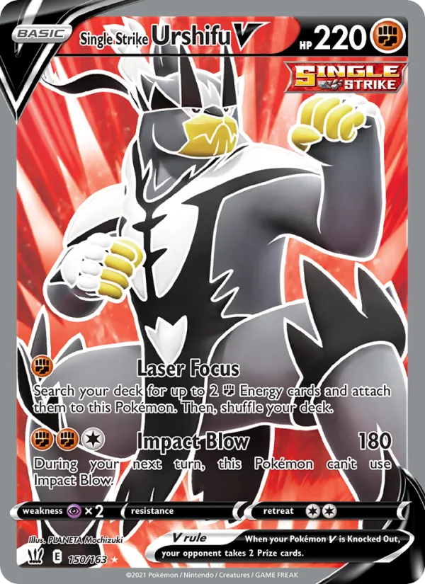 Single Strike Urshifu V #150/163