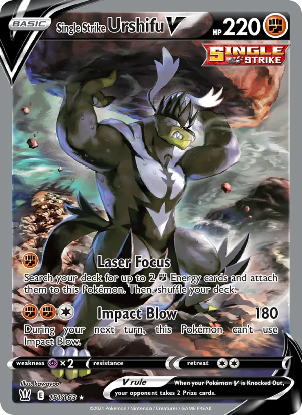 Single Strike Urshifu V #151/163