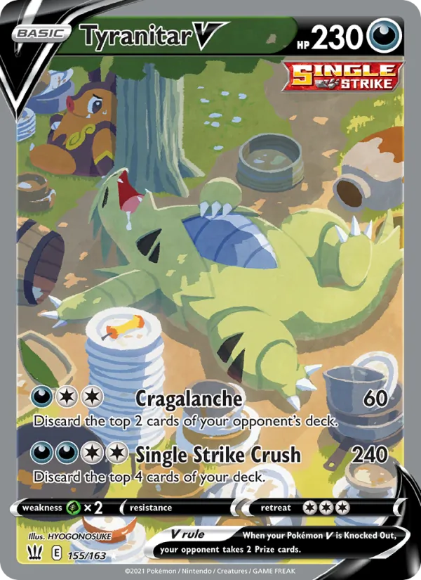Tyranitar V #155/163