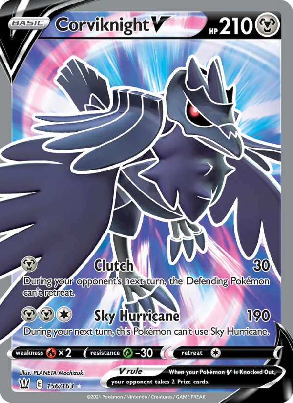 Corviknight V #156/163