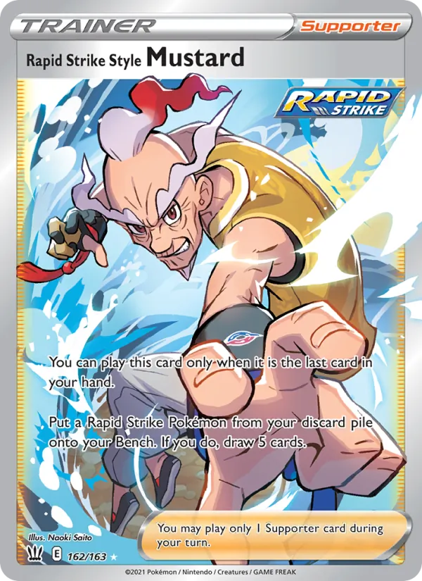 Rapid Strike Style Mustard #162/163