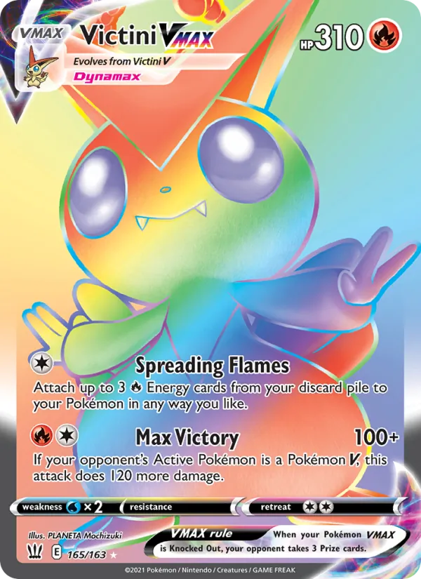 Victini VMAX #165/163