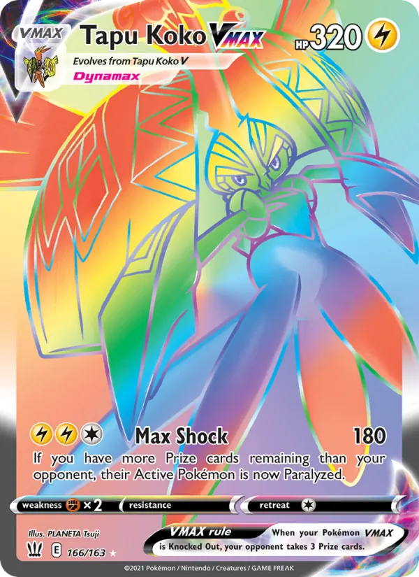 Tapu Koko VMAX #166/163