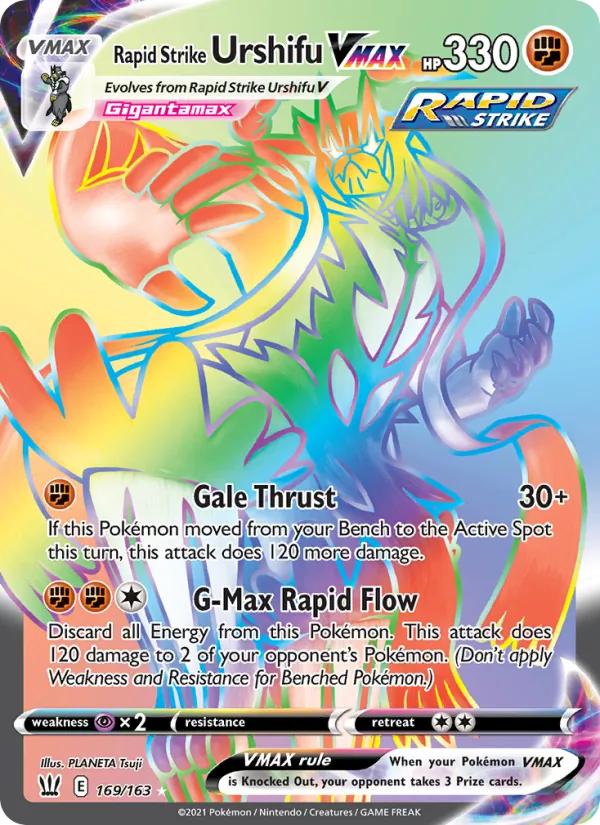 Rapid Strike Urshifu VMAX #169/163