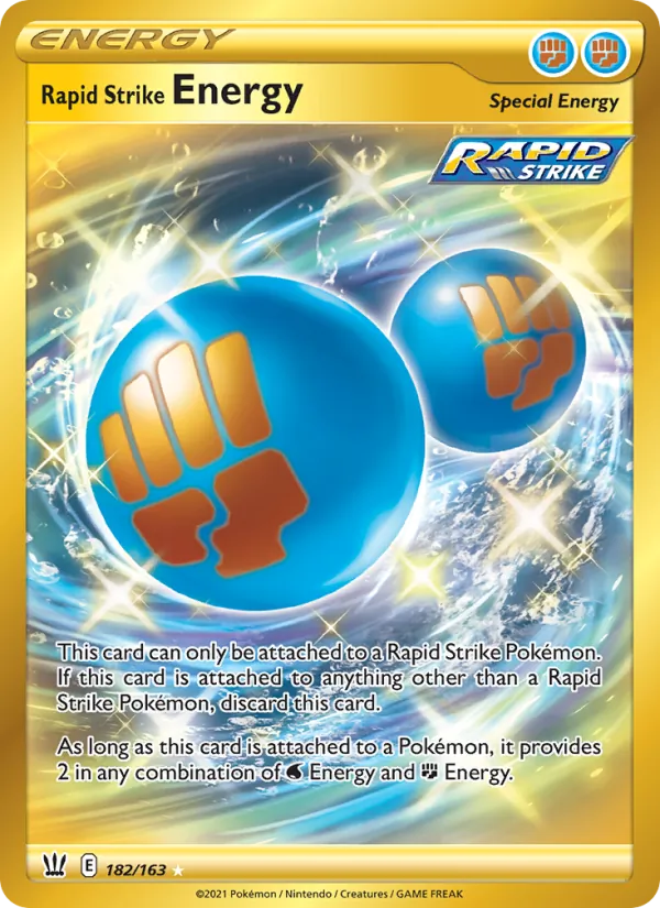 Rapid Strike Energy #182/163