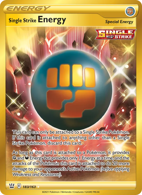 Single Strike Energy #183/163