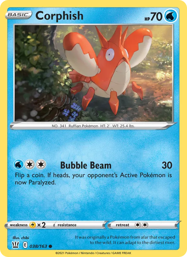 Corphish #38/163