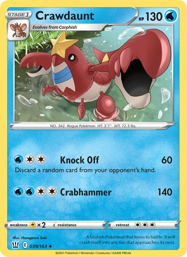 Crawdaunt #39/163