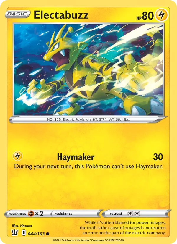 Electabuzz #44/163