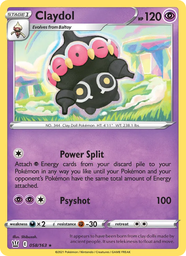 Claydol #58/163
