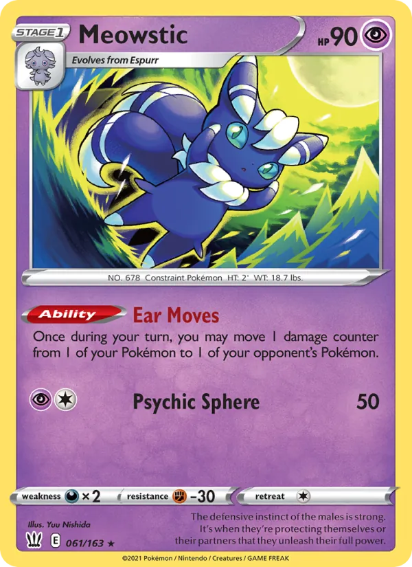 Meowstic #61/163