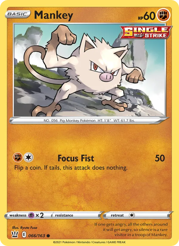 Mankey #66/163