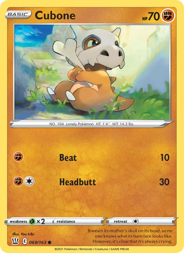 Cubone #69/163