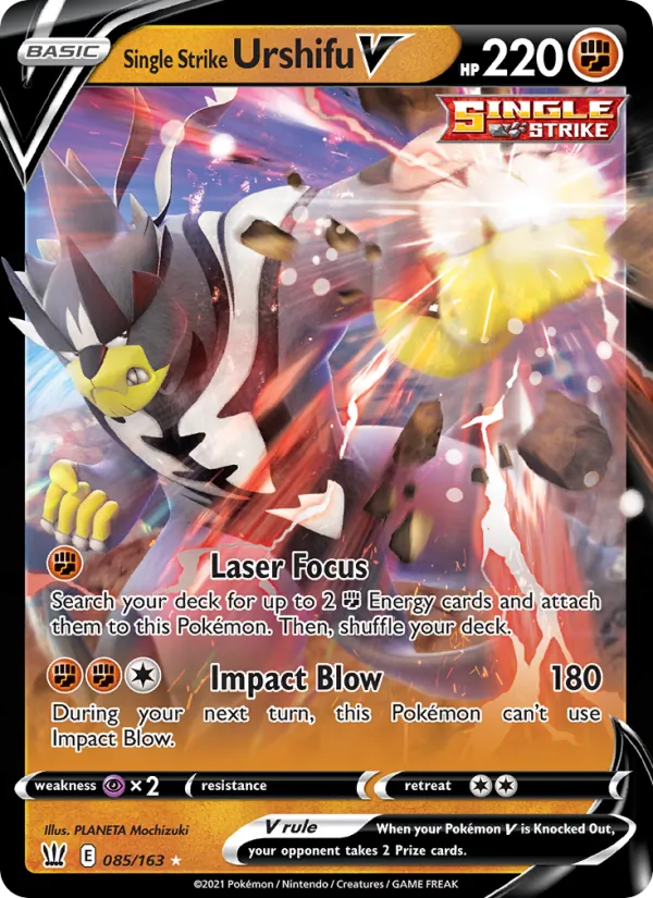 Single Strike Urshifu V #85/163