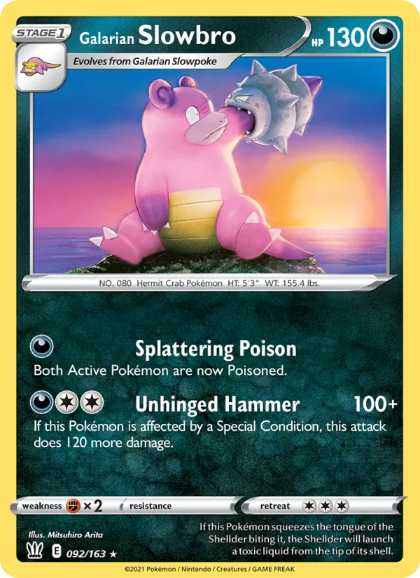 Galarian Slowbro #92/163