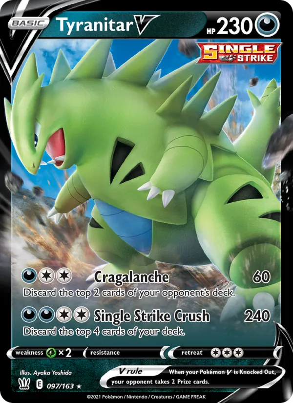 Tyranitar V #97/163