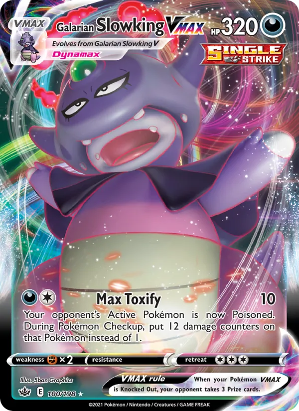 Galarian Slowking VMAX #100/198