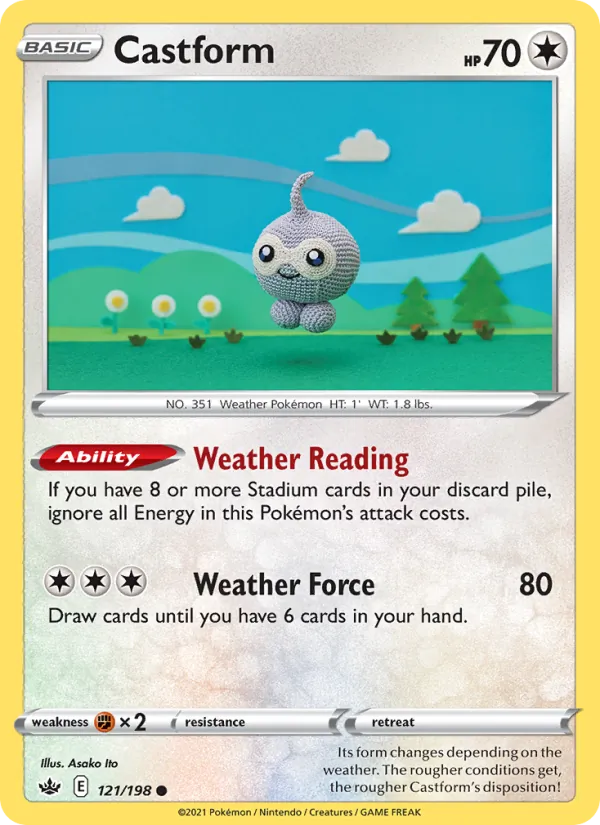 Castform #121/198