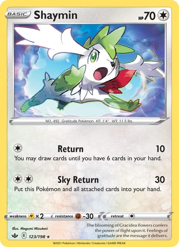 Shaymin #123/198