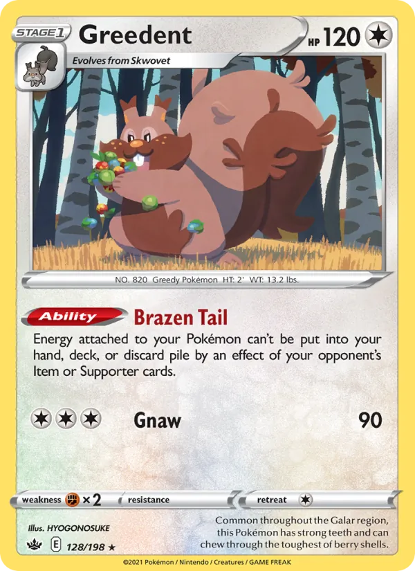 Greedent #128/198