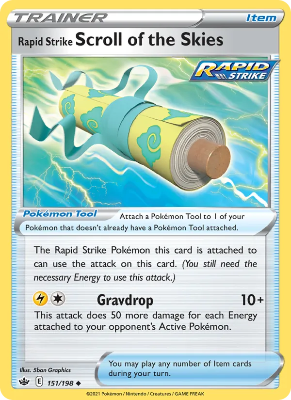 Rapid Strike Scroll of the Skies #151/198