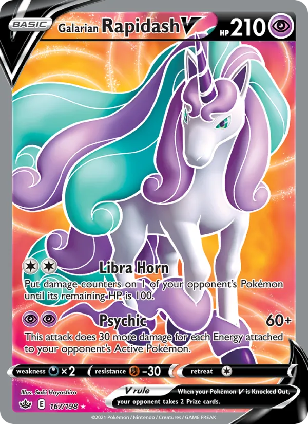 Galarian Rapidash V #167/198