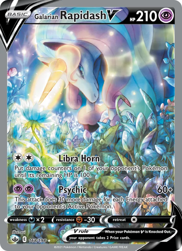 Galarian Rapidash V #168/198
