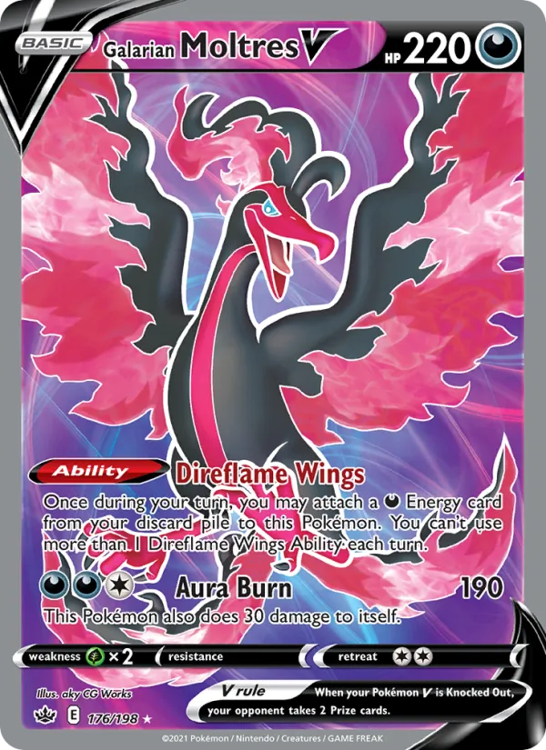 Galarian Moltres V #176/198