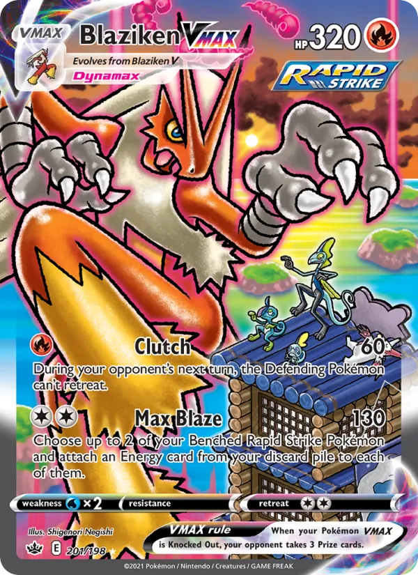 Blaziken VMAX #201/198
