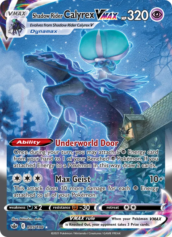 Shadow Rider Calyrex VMAX #205/198