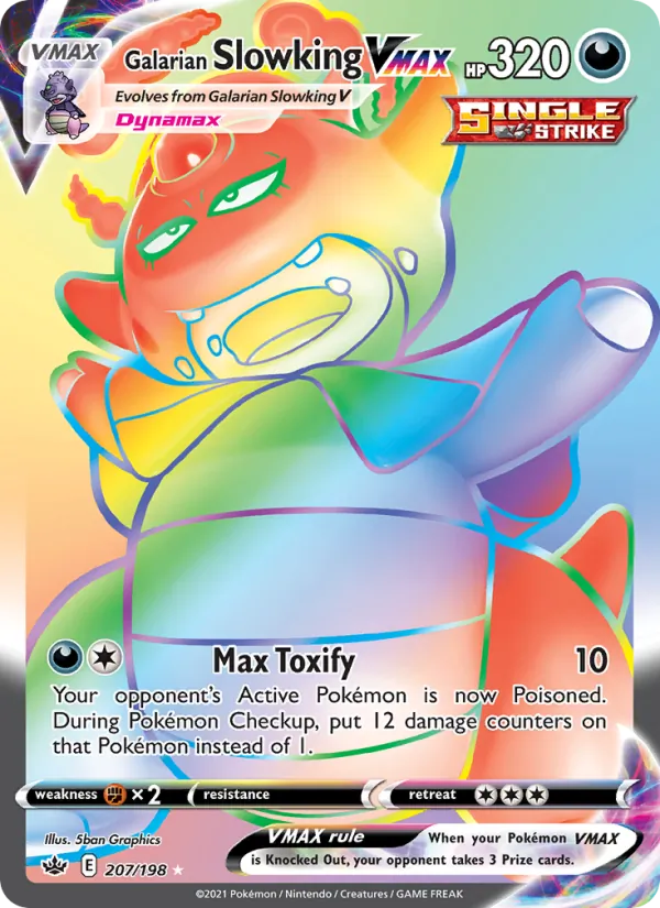 Galarian Slowking VMAX #207/198