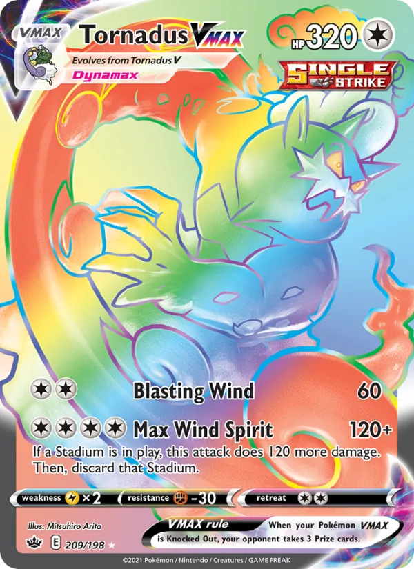 Tornadus VMAX #209/198