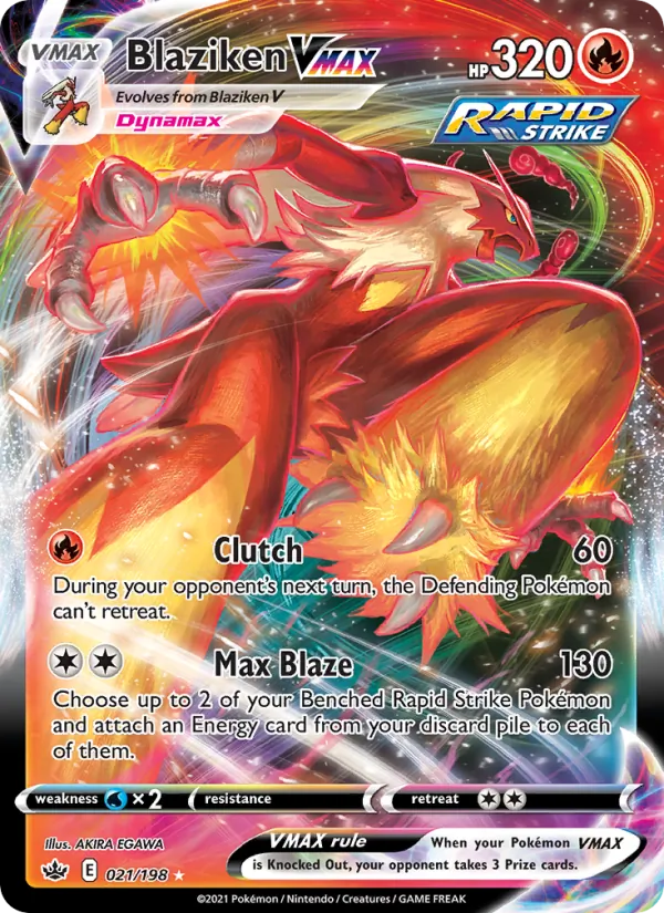 Blaziken VMAX #21/198