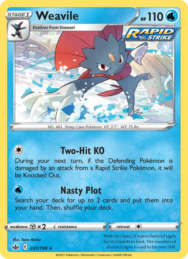 Weavile #31/198
