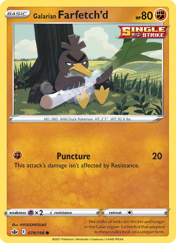 Galarian Farfetch'd #78/198