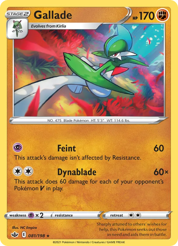 Gallade #81/198
