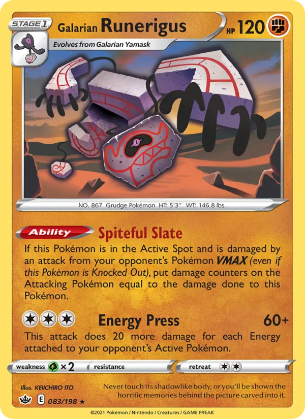 Galarian Runerigus #83/198